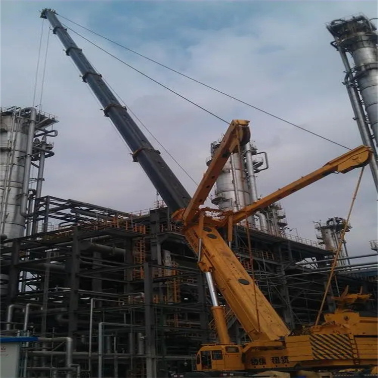 广德县厂房钢结构吊装租赁多少吨吊车合适？