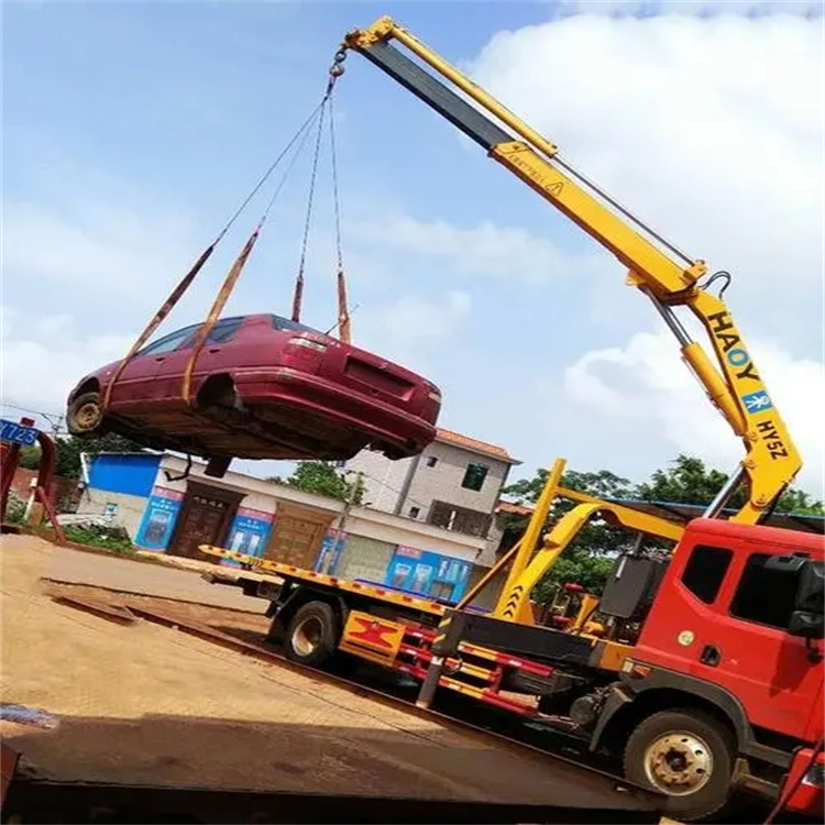 广德县吊车吊汽车的正确方法